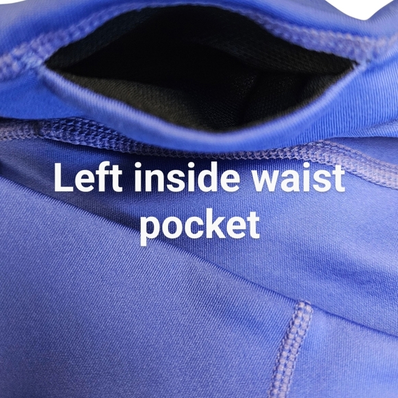 NIKEONE Women's New Mid-Rise 7" Bike Short. Lapis Blue Color Size M - Picture 8 of 16